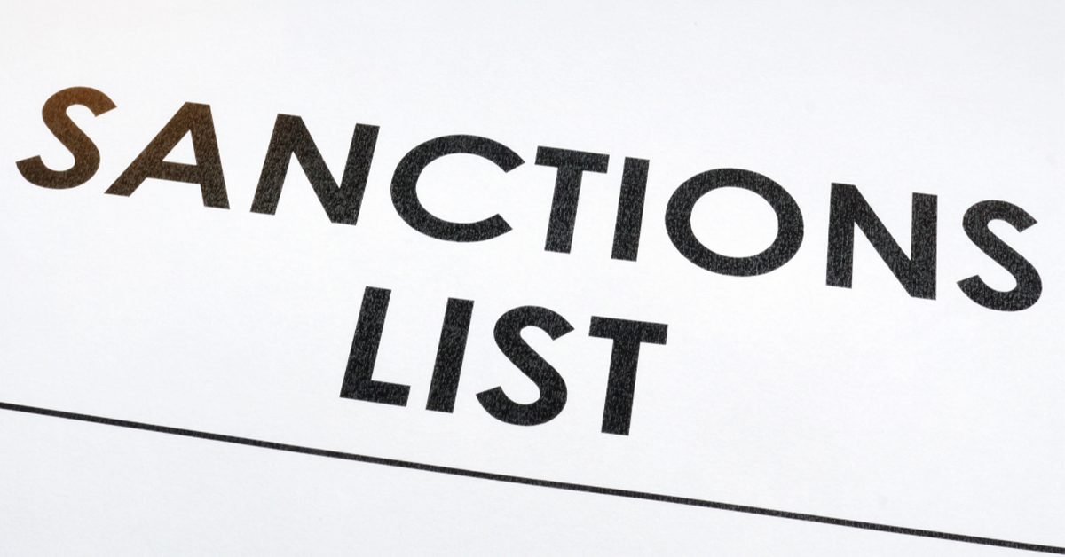 What is the OFAC sanctions list?